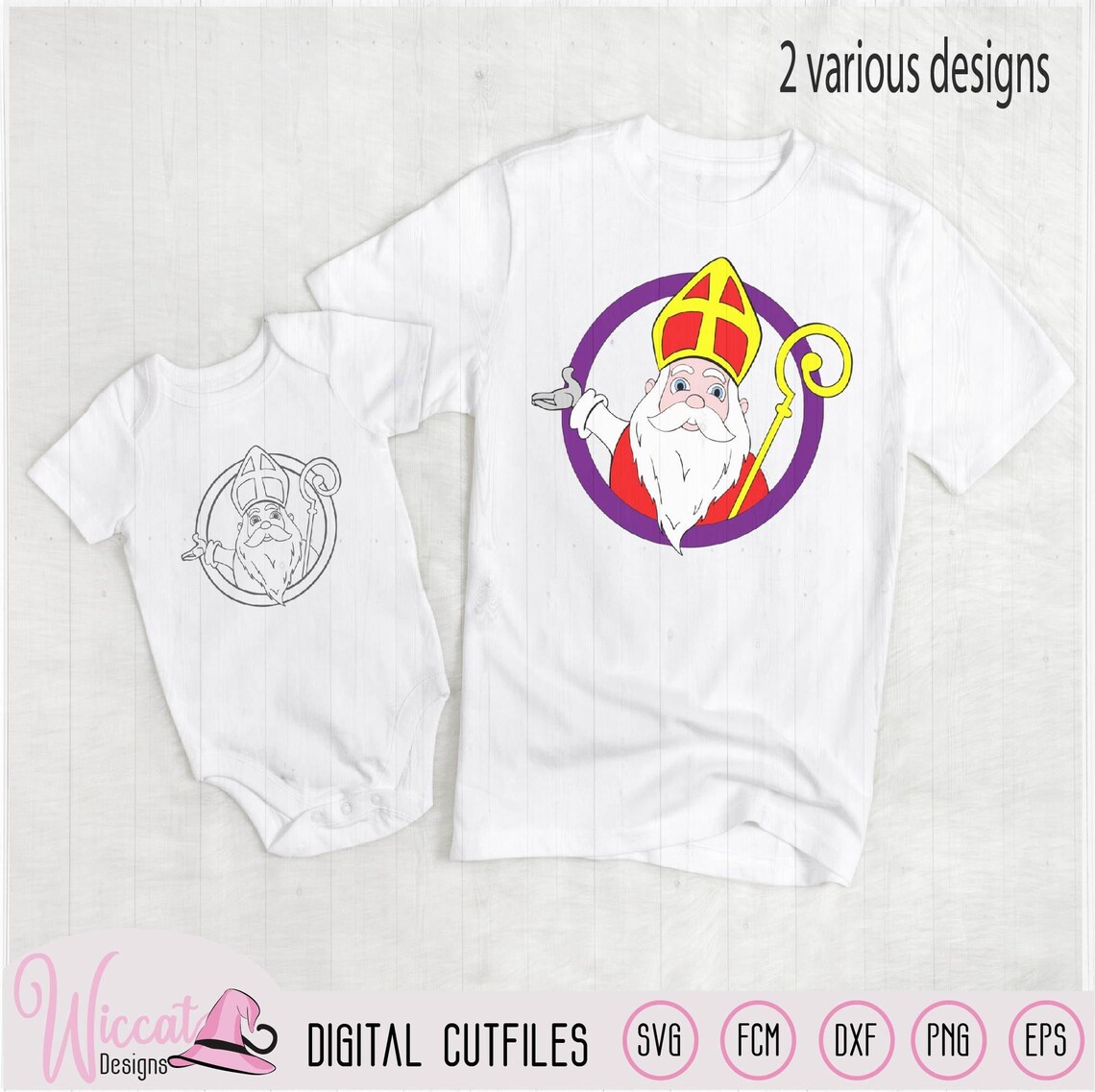 Sinterklaas SVG Bundle: Sint En Piet Designs (digital Files) - Etsy