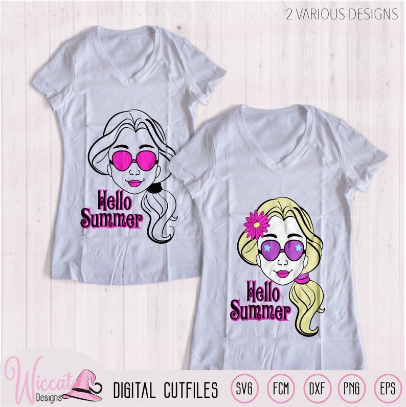 Download Cricut Svg Hello Summer Quote Cool Summer Girl With Sun Glasses Teenager Cartoon Girl Face Svg Flower Girl Svg Scanncut T Shirt Desig Visual Arts Craft Supplies Tools Kromasol Com