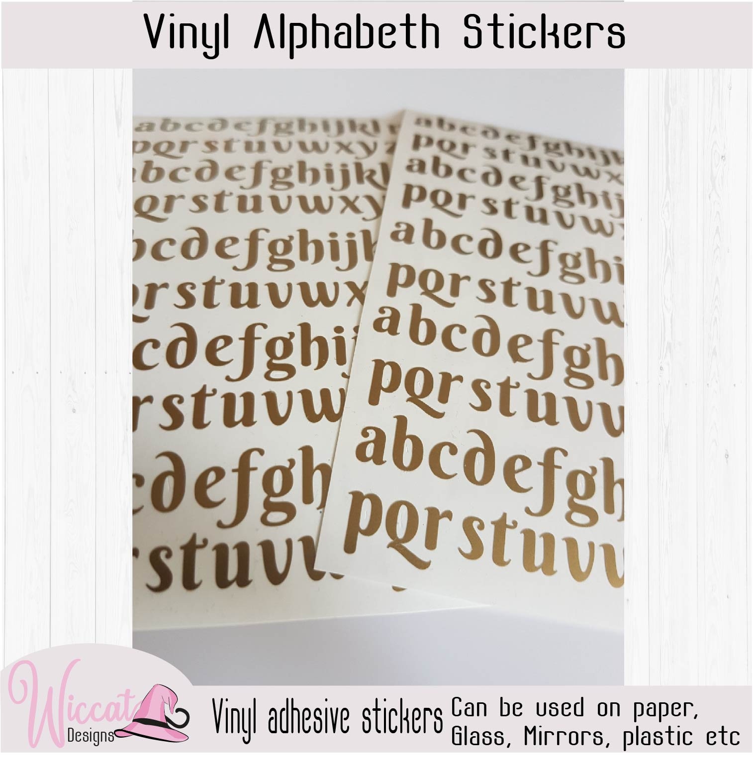 Bold Letter Stickers, Alphabet Stickers, Vinyl Letters, Adhesive