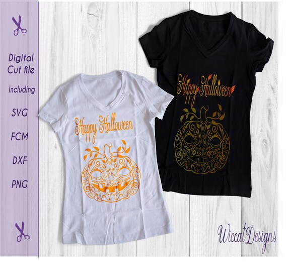 Download Doodle Pumpkin svg Happy halloween svg women shirt girls ...