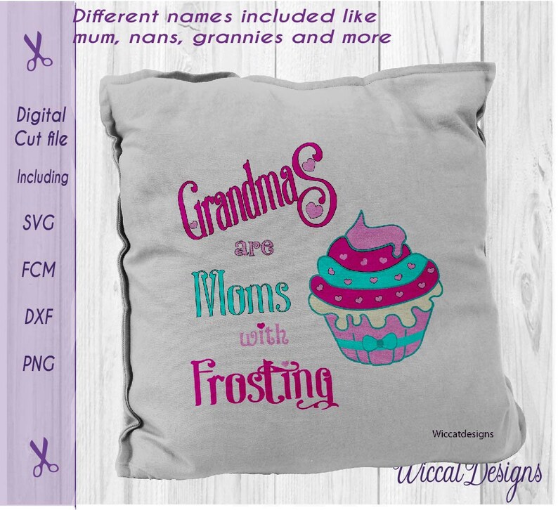 Download Svg bundle Mothers day bundle Cupcake quote svg Grandma | Etsy