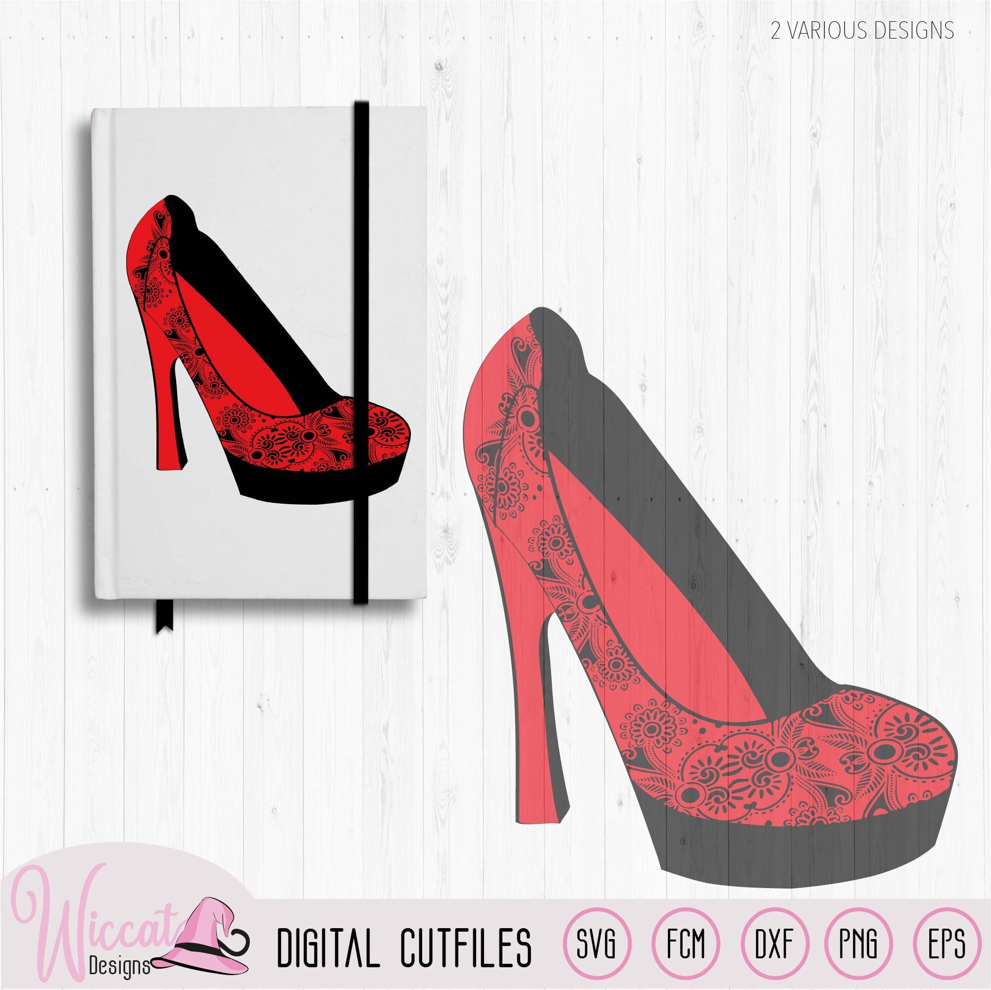 Hoge hakken svg Pumps svg Shoenen svg. Mode snijbestand - Etsy Nederland