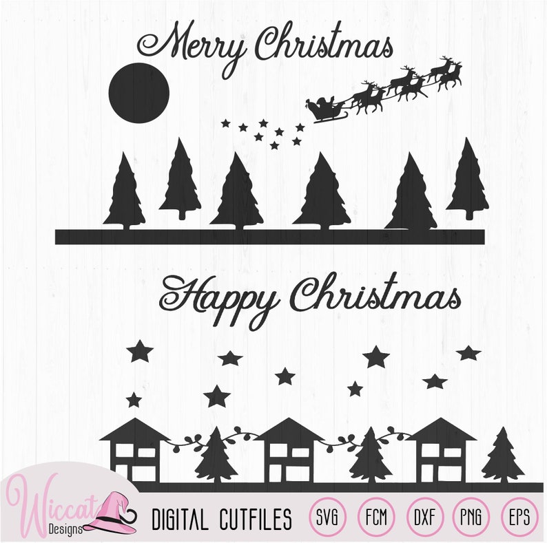 Download Christmas svg bundle Santa svg Candles svg Nativity svg | Etsy
