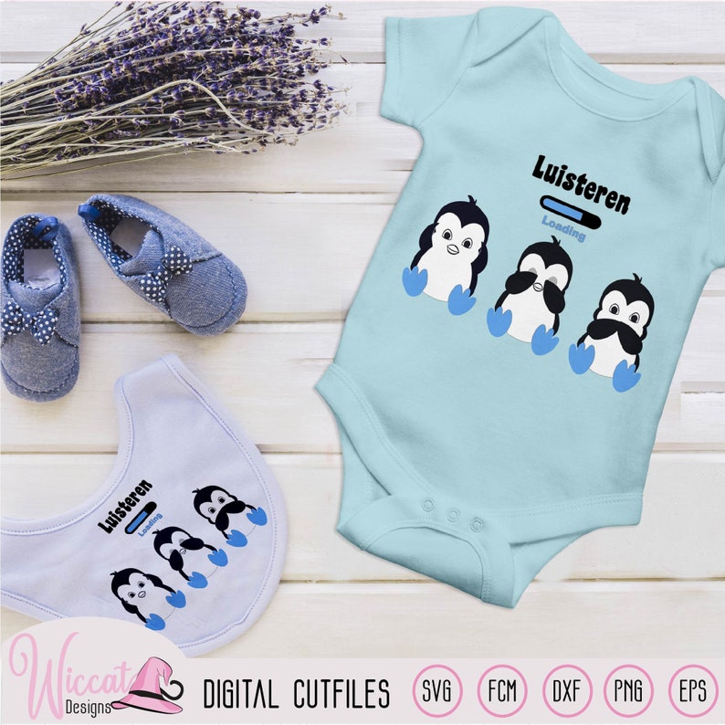 Download Penguin 3 penguins svg Baby boy svg No evil svg Little | Etsy