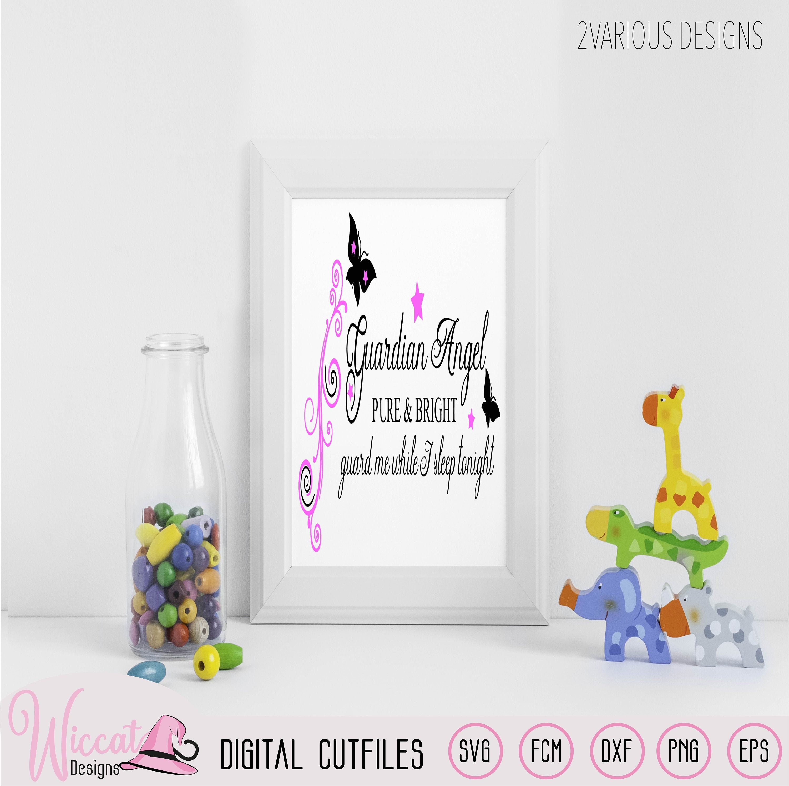 Download Guardian Angel Svg Angel Quote Nursery Svg Baby Prayer Svg Etsy