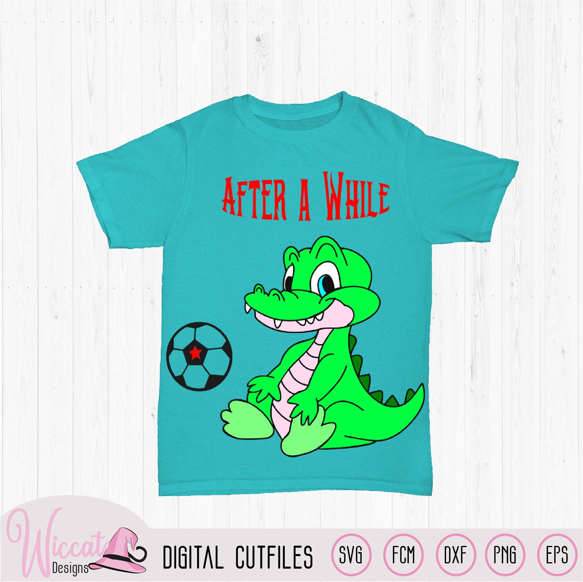Krokodil nach einer Weile Zitat Alligator Svg Jungs svg Zoo Etsy.de