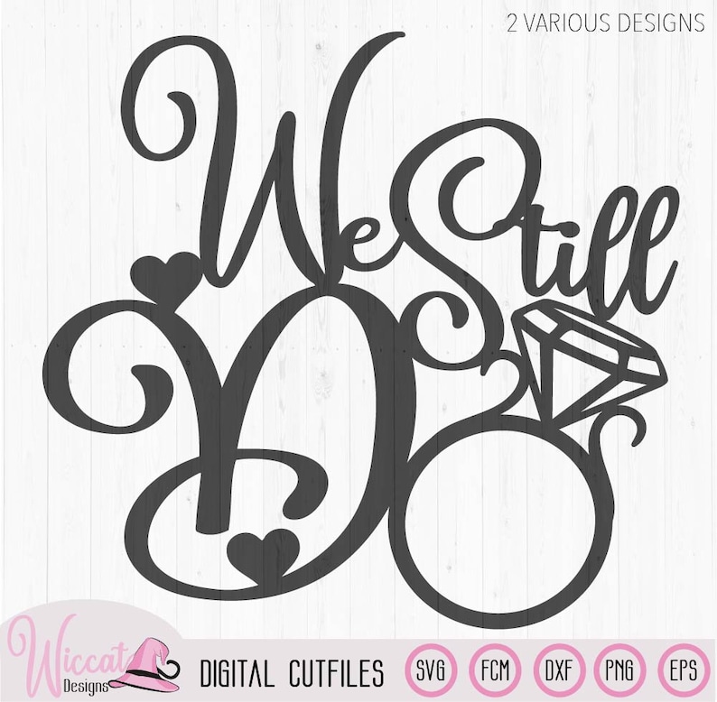 Download We still do Cake topper for multiple Anniversary diamond ring | Etsy