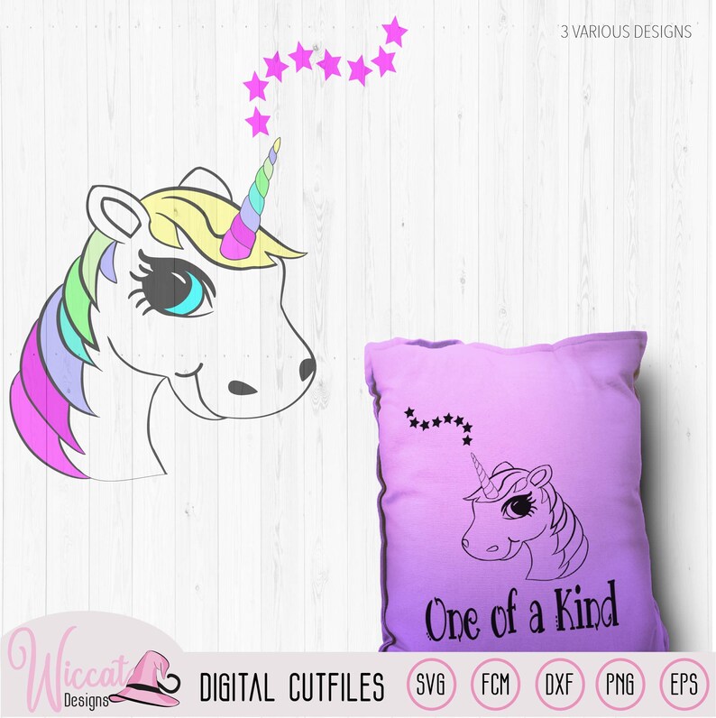 Download One of a kind unicorn rainbow unicorn svg unicorn face svg ...