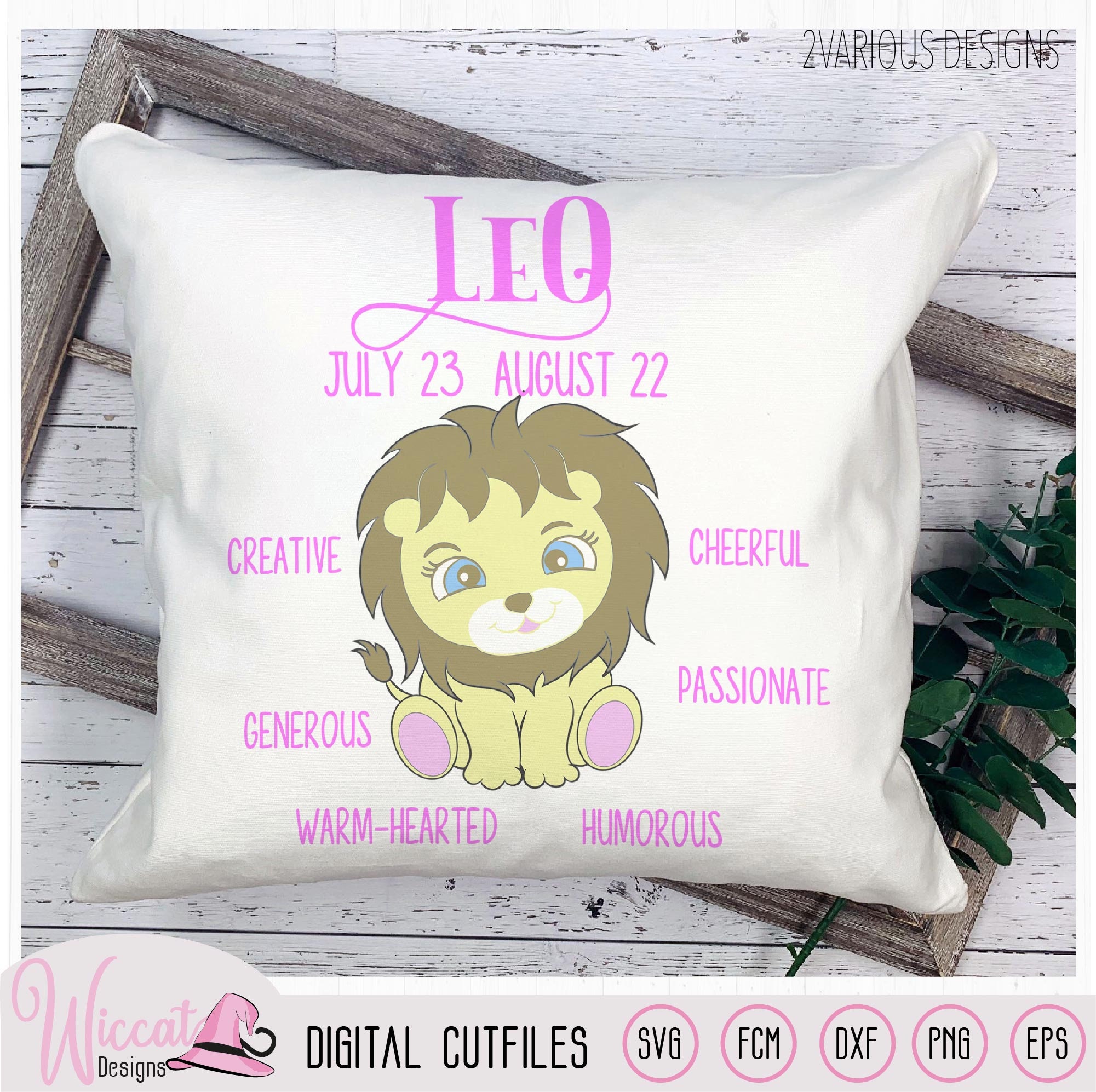 Baby girl Leo Zodiac sign Leo traits astrology newborn Etsy