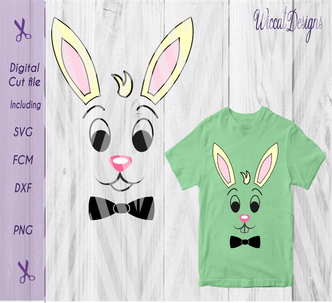 Download Boy bunny svg Easter bunny Bunny svg Boy svg Bunny face | Etsy