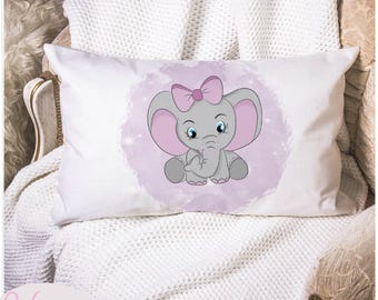 Diseño de sublimación de Elefante Rosa para Niña (Descarga Digital)