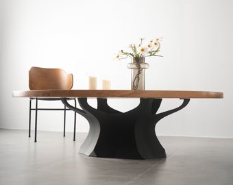 Table Legs, Coffee Table Legs, Table Base (L26" x W14" x H16") (only 1 base) | 215 Namu l Furniture Legs, Farmhouse | Flowyline Design