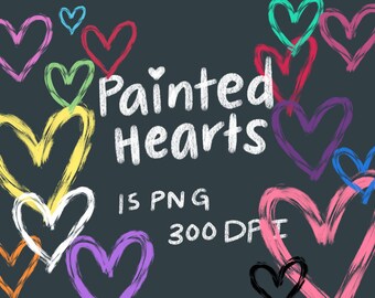 Cute Heart Drawing Etsy Cute Heart Drawing Etsy