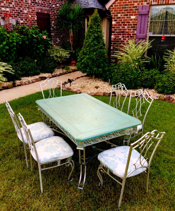 Shop Somette Round Wrought Iron Glass Top Dining Table Overstock