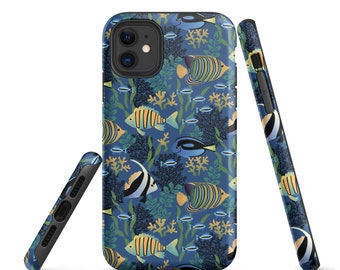 Tropical Fish Tough iPhone case