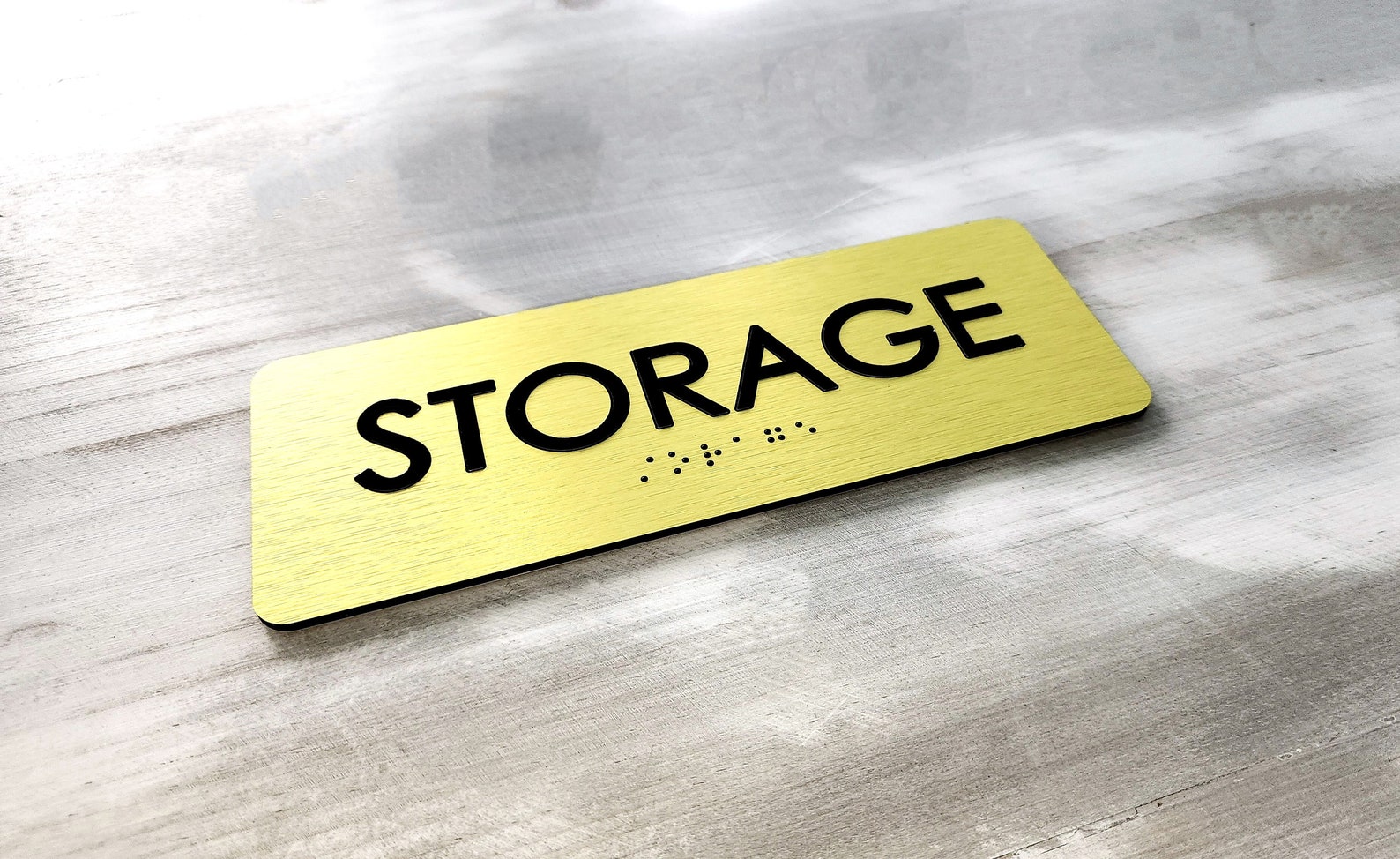 Storage Room Sign. Storage Signs. ADA Compliant Room Identification ...
