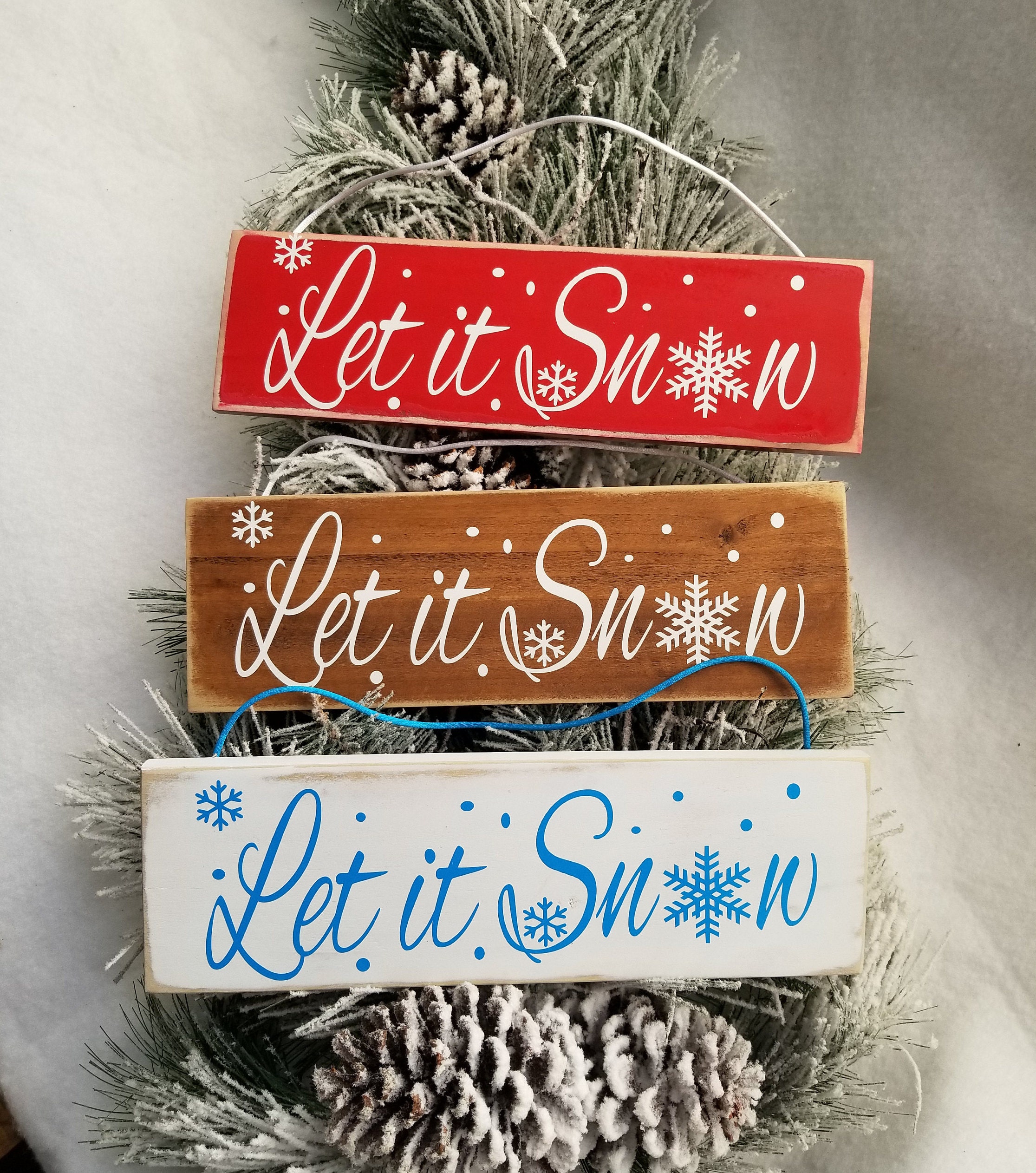 let it snow sign let it snow sign