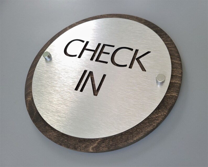 Add Screws With Decorative Caps to Any of Our Signs. - Etsy