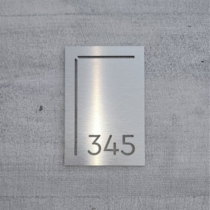 Custom apartment numbers. Hotel room number sign. Apartment door sign. Room numbers. Modern door numbers. Floor number plaque.