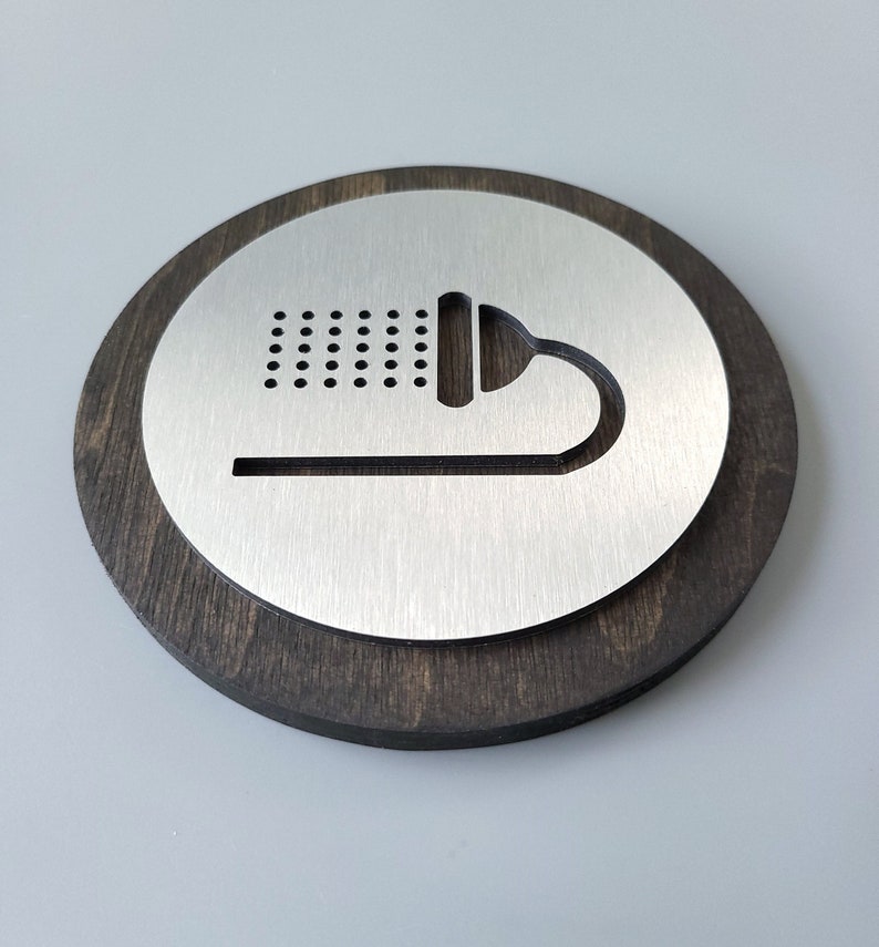 Sign for Shower Room. Shower Room Door Sign. Shower Room Etsy