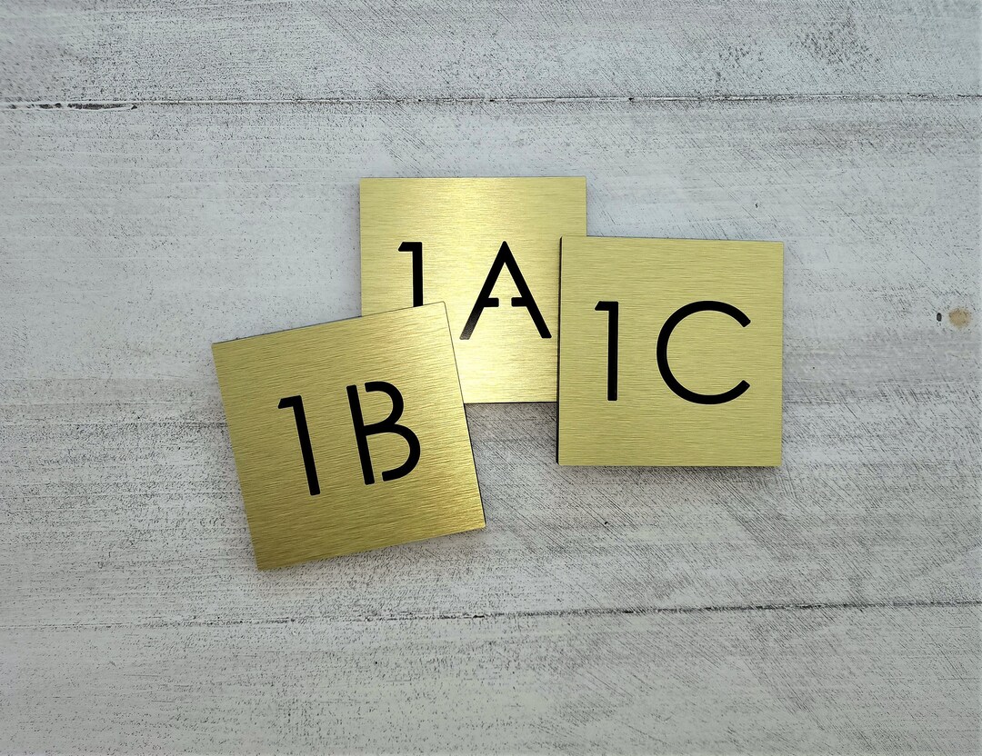 Custom Apartment Number Sign. Numbers for Hotel Rooms. Exam Room