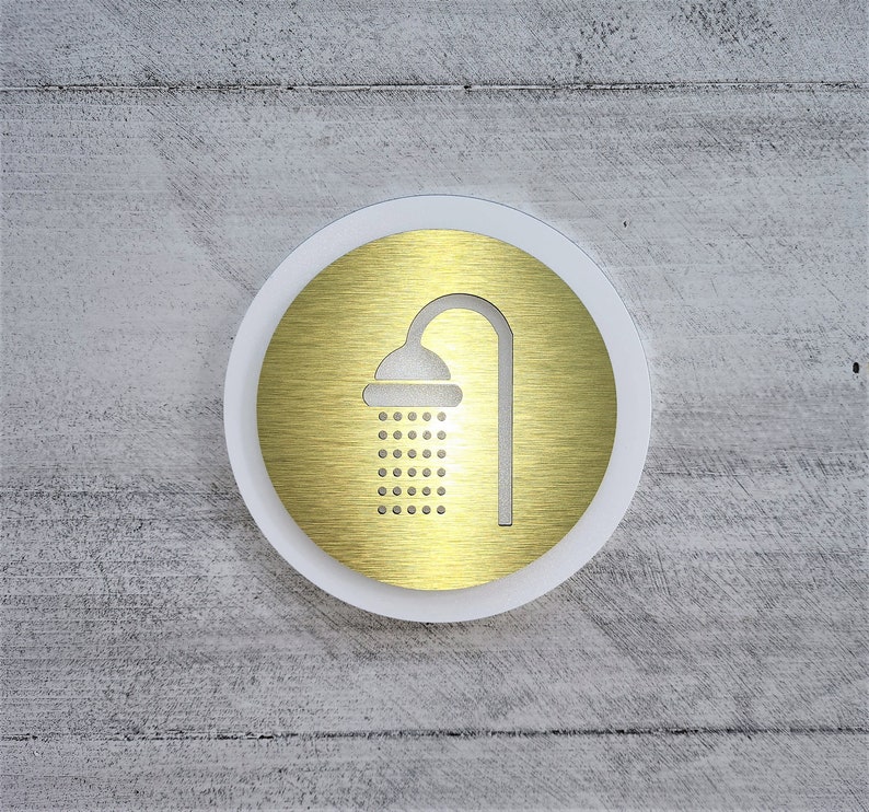 Sign for Shower Room. Shower Room Door Sign. Shower Room Etsy