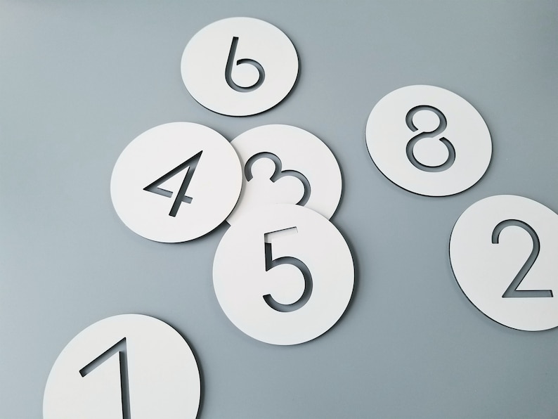Door Numbers for Hotel Rooms Apartments Exam Rooms. Modern Etsy