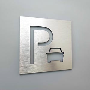 Parking sign. Parking lot signs. Garage signs. Parking zone sign. Parking area signage. Custom signs for parking lot.
