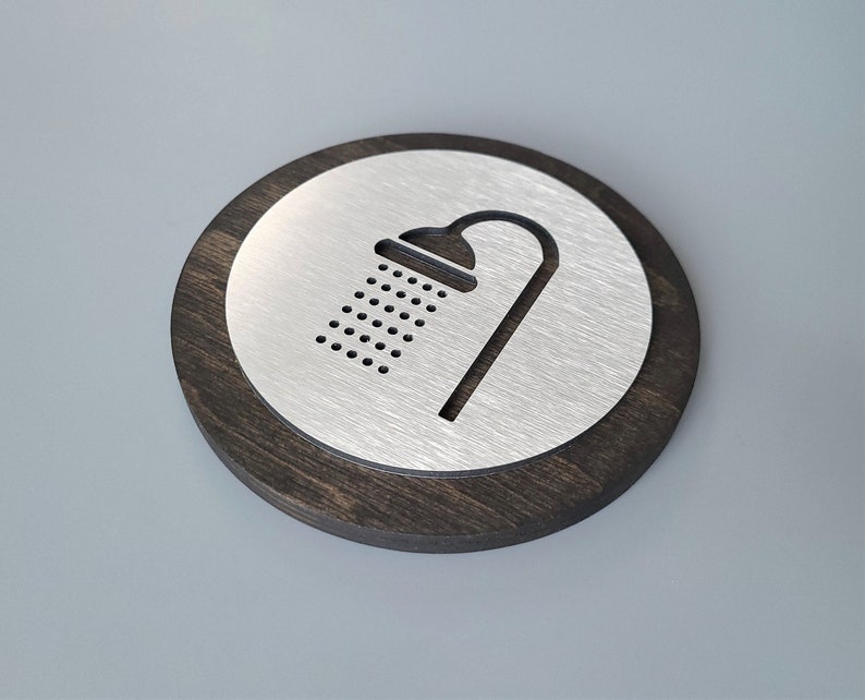 Sign for Shower Room. Shower Room Door Sign. Shower Room Etsy