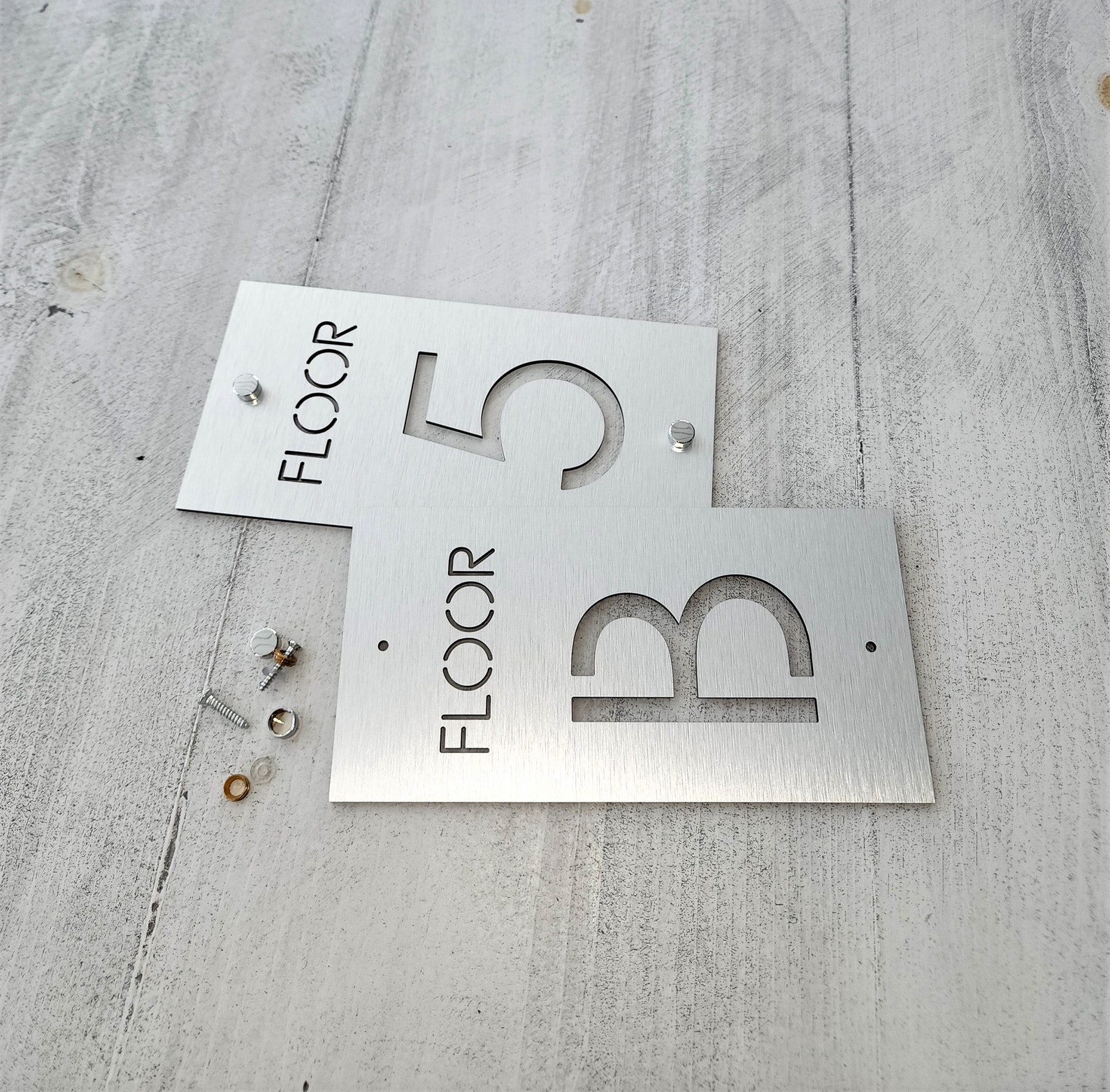 Floor Numbers. Level Numbers. Floor Number Signs. Stairway Etsy