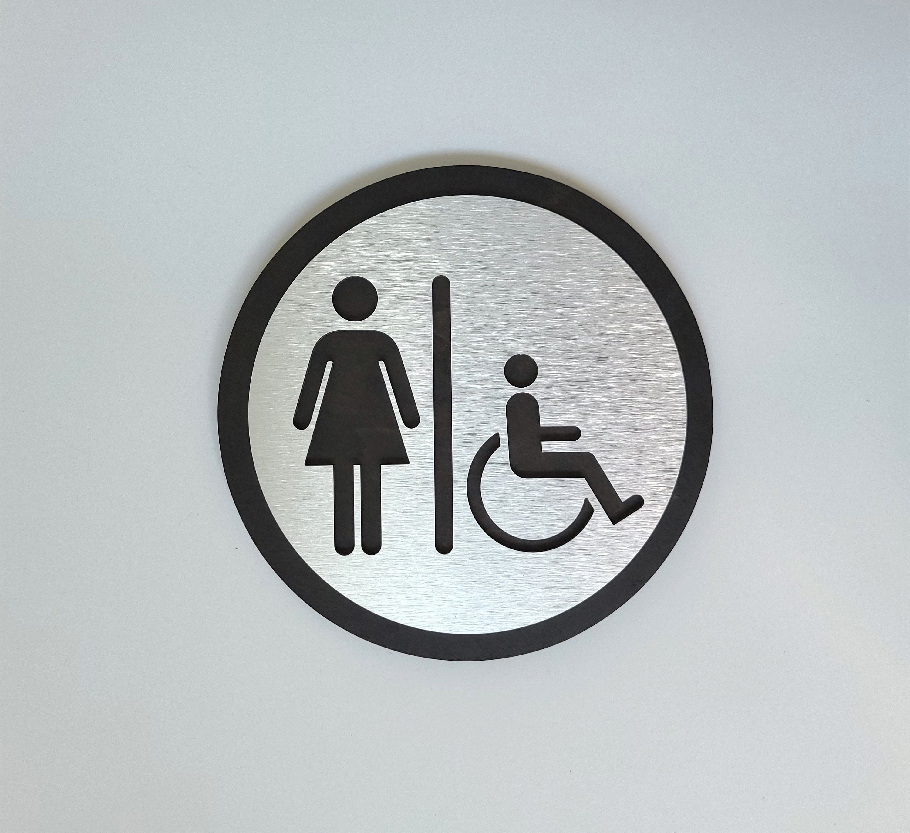 women restroom sign