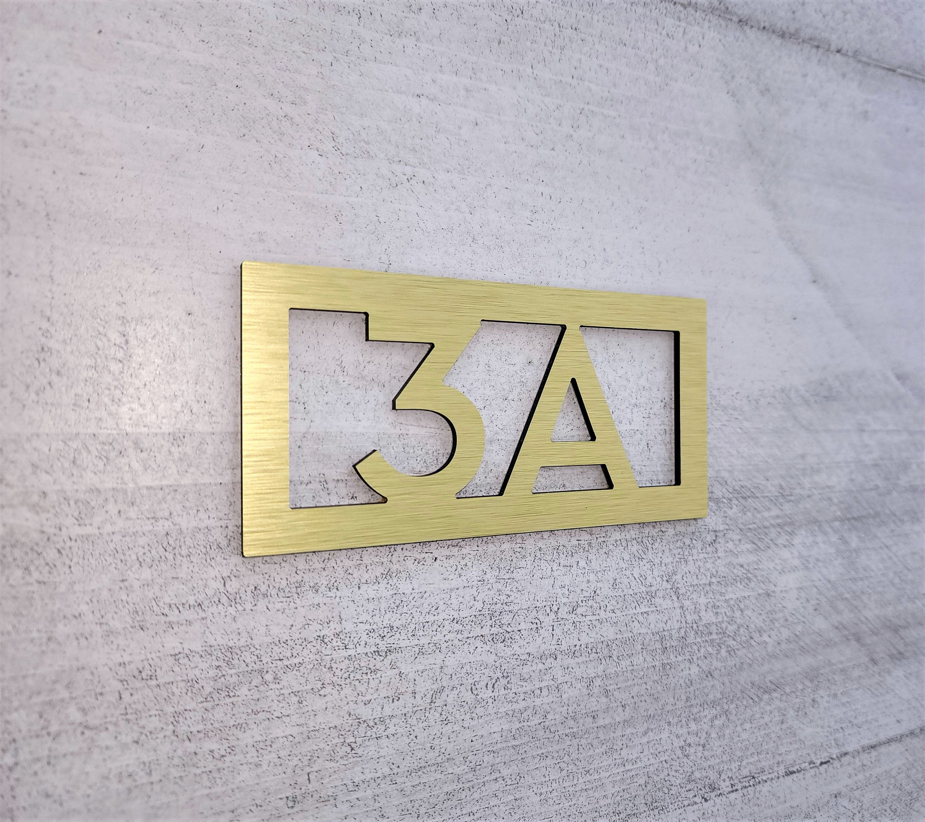 Choosing The Right Adhesive - Modern House Numbers