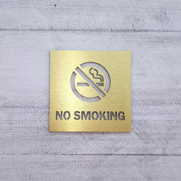 No smoking sign with pictogram. No smoking signage. No smoking area signs. Safety signs. Business signs.