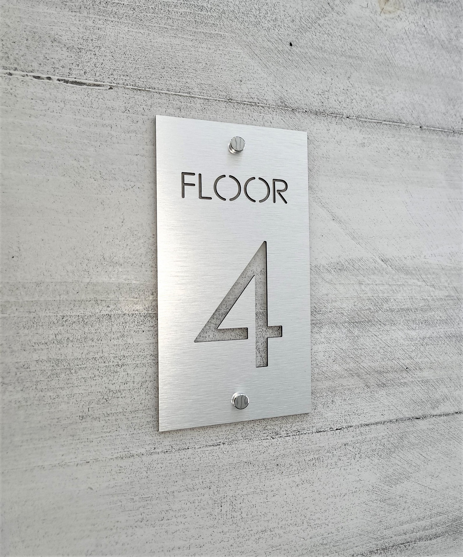Floor Numbers. Level Numbers. Floor Number Signs. Stairway Etsy