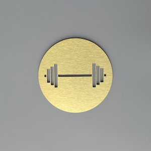 GYM Door Sign. Fitness Center Sign. Training Room Sign. - Etsy