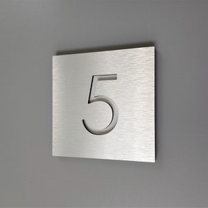 Custom apartment numbers. Apartment door sign. Hotel room number plaques. Unit numbers. Level number plaque.