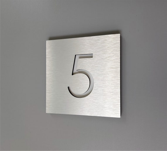 Custom apartment numbers. Apartment door sign. Hotel room number plaques. Unit numbers. Level number plaque.