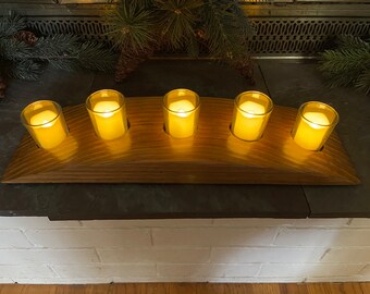 Modern Rustic Votive Candle Holder 03