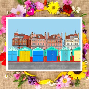 Brighton Art Print Brighton and Hove Seafront Hove Print - Etsy UK