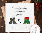 Son And Daughter In Law Merry Christmas Card - View #9