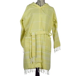 Cotton Peshtemal Hooded Robe Wedding Party Bathrobe Bridesmaid Gift Robes Turkish Unisex Bathrobe Gift for Him Cotton Robes for Women