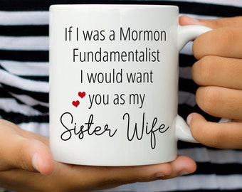 Funny Sister Wife Mug Tasse de café meilleur ami pour le cadeau meilleur ami