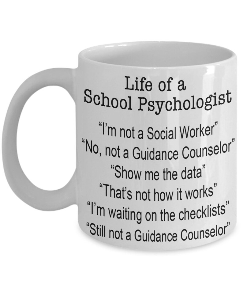 School Psychology Mug Funny School Psychologist Gift Ideas Etsy