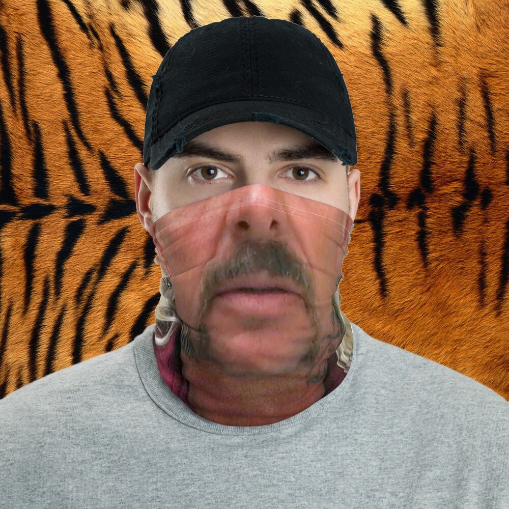 funny face neck gaiter