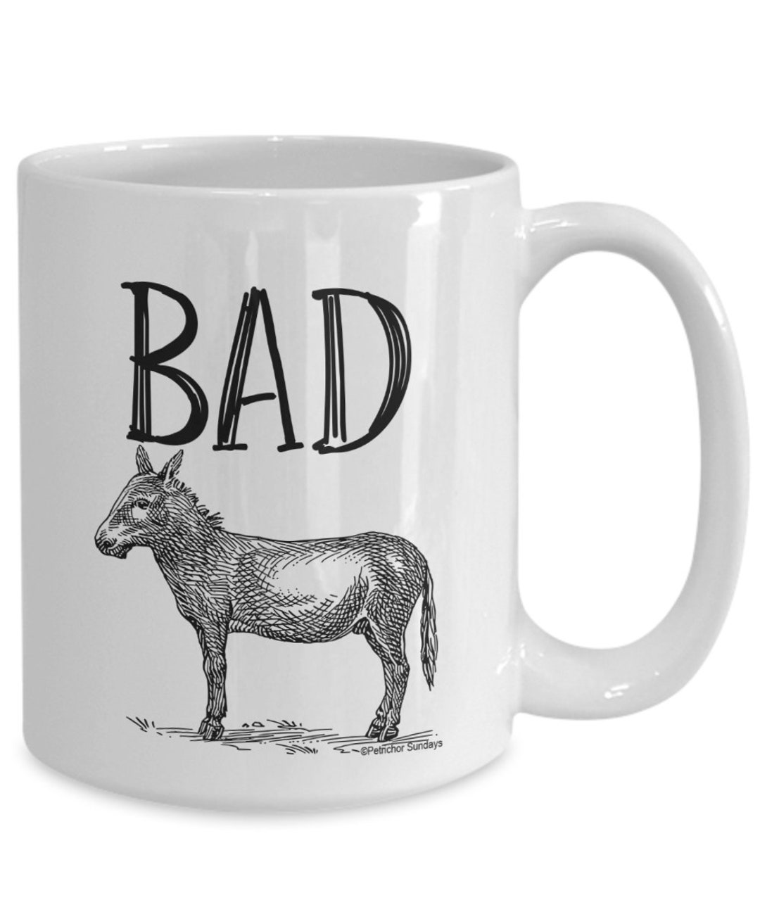 Badass Mug Funny Bad Ass Coffee Cup Gift for Him or Her Etsy