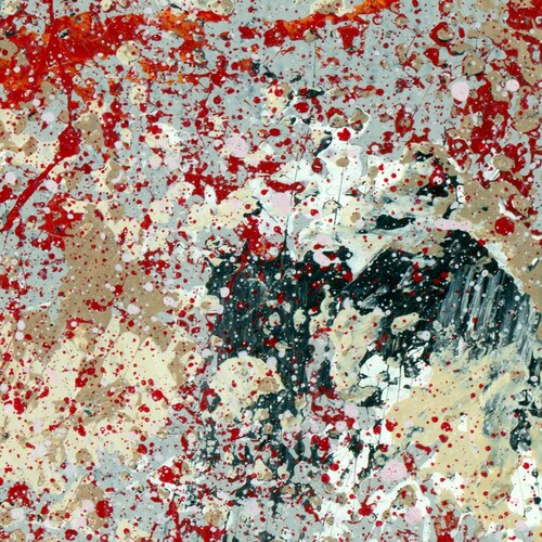 Red Tan 2. An original acrylic painting shops on stretched canvas. Knife palette. Modern art. Abstract Expressionism.