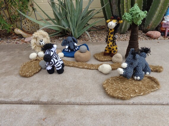 Safari animals cheap soft toys