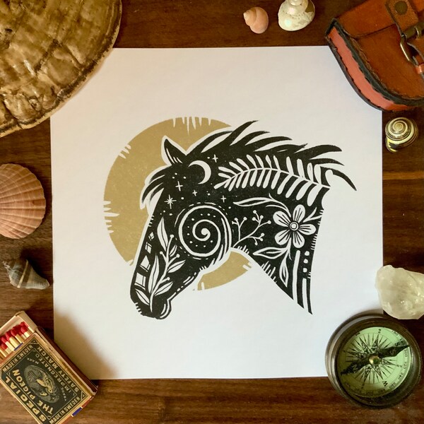 Awakening (Horse Art Print)