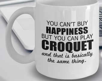 Mug Keep Calm And Play Croquet 