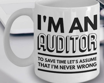Best Auditor Birthday Gift Auditor Trump Gifts Funny Auditor Coffee Mug Audit